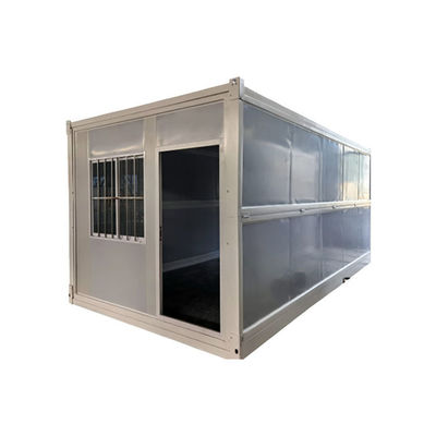 Moderner Stil T-Typ 40 Ft Erweiterbare Container Prefab Haus mit PVC Schiebefenster