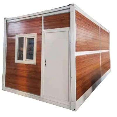 Einfache Installation 20ft Stahl Sandwich Panel tragbares fertiges Klappcontainerhaus