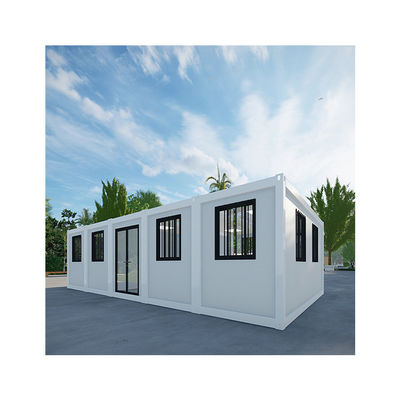 Prefab Container Haus für Hotel in Weiß/Grau/Schwarz