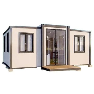Großes 40ft 20ft Luxus-erweiterbares Containerhaus für modernes Wohnzimmer in Amerika