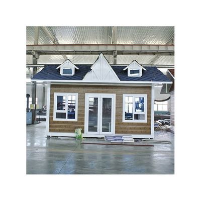 Vorgefertigte 20 Fuß hohe Häuser Luxus Kleines Haus mit robustem 18mm MgO-Blattboden