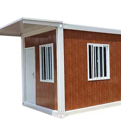Hotel Flat Pack Container House mit PVC Schiebefenster hergestellt