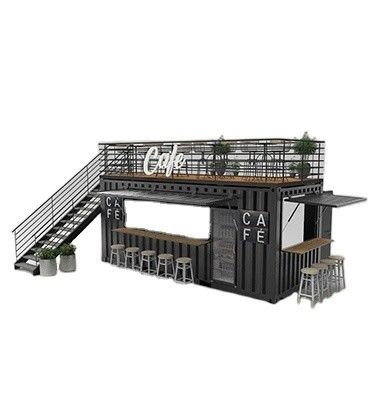 REACHTOP Moderne Flat Pack Container Fertighäuser Abnehmbare Container Villa