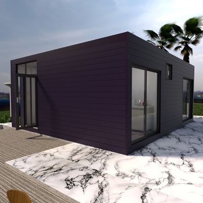 20ft oder 40ft hohe Isolationswert Erdbebenbeständig SIP Panel House Shell Paket