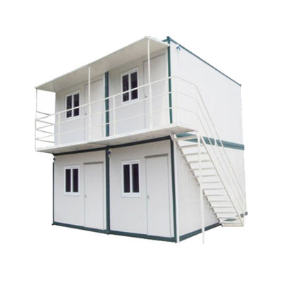 Modernes Design 2 Stockwerke Portable Container House 20ft oder 40ft Vorhergestellte Häuser