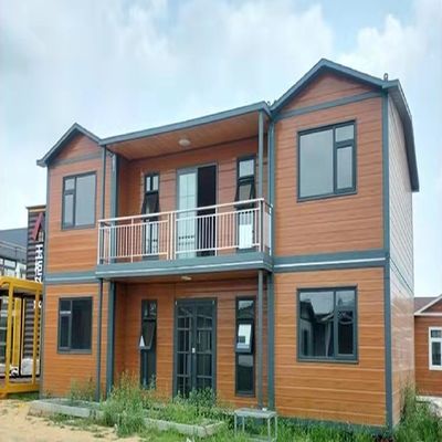 Modernes Design 2 Stockwerke Portable Container House 20ft oder 40ft Vorhergestellte Häuser