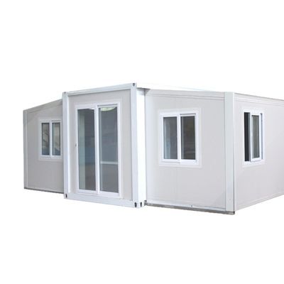 20 Fuß Stahlkonstruktionen Klappwohnung Vorgefertigte Modulhäuser mit galvanisiertem Stahlrahmen