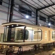 Tropen-Design-Stil Luxus moderner Outdoor-Portabel mobiler Glamping-Raum