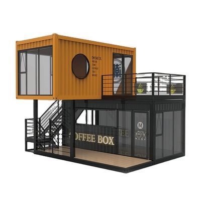 20ft / 40ft Leichtstahlrahmen Modular Containerhaus für vorgefertigtes Gebäude