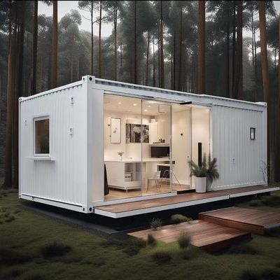 20ft / 40ft Leichtstahlrahmen Modular Containerhaus für vorgefertigtes Gebäude