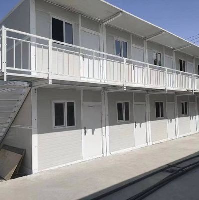 Vorgefertigtes 20ft Büro Flat Pack Klappbehälterhaus mit PVC-Schiebefenster