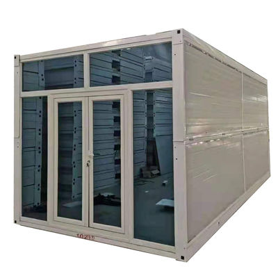 Faltbarer Container Haus Versorgung Zuhause 20ft Büro PVC Schiebefenster für Hotel Aufenthaltsbedürfnisse