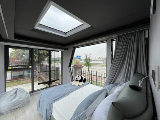 Luxuriöse vorgefertigte Modular Home Space Capsule für maßgeschneiderte Containerhaus