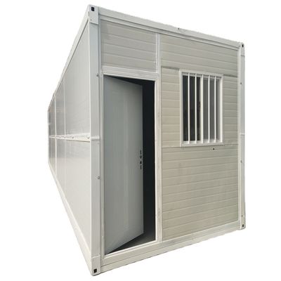 PVC-Schiebefenster-Containerhaus für Geschäfte und vorgefertigtes Klappcontainerhaus