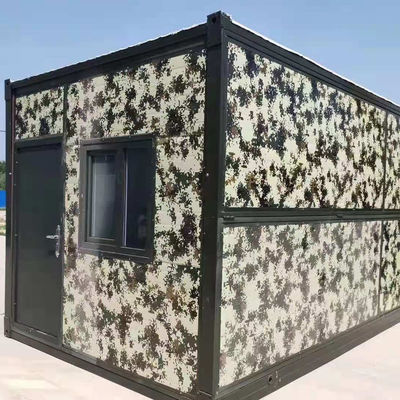 PVC-Schiebefenster-Containerhaus für Geschäfte und vorgefertigtes Klappcontainerhaus
