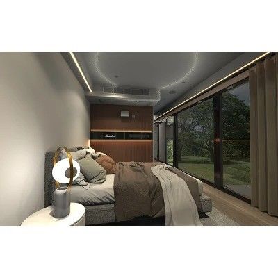 Modernes, elegantes Design Sandwich-Panel, vorgefertigte Kapsel, kleines Haus