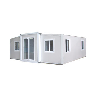 Faltbares, erweiterbares Containerhaus mit PVC-Schiebetasten und 18 mm MGO-Boden