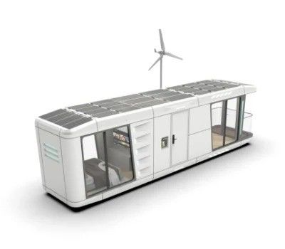 Stahltür Modularhaus Schiff Haus Weltraumkapselhaus Kleine Häuser