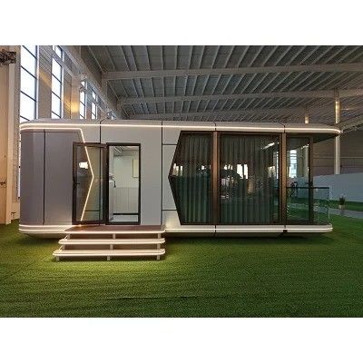 Stahltür Modularhaus Schiff Haus Weltraumkapselhaus Kleine Häuser