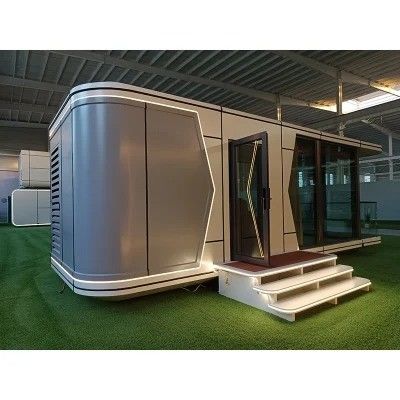 Stahltür Modularhaus Schiff Haus Weltraumkapselhaus Kleine Häuser