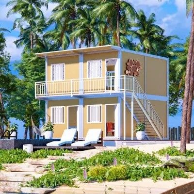 Modernes Wohnmobile Containerhaus zum Umweltschutz
