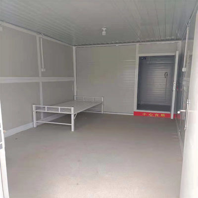 Einfach zu montieren 20ft Klappcontainerhaus mit Bad und galvanisiertem Stahlrahmen