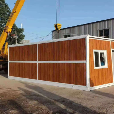 Einfach zu montieren 20ft Klappcontainerhaus mit Bad und galvanisiertem Stahlrahmen