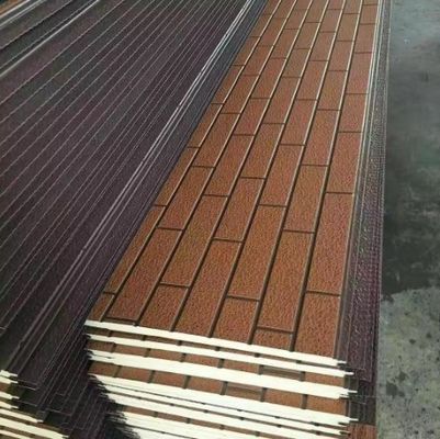 50-200 mm Dicke Metallplatte Außenwand Isolierung Dekorationsplatte