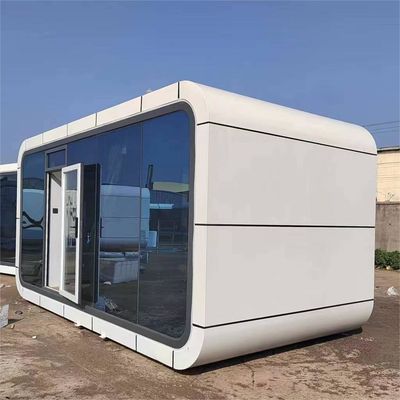 Hotel Indoor Apple Cabin Office Pod Garten Büro Containerhaus mit leichten Stahlrahmen