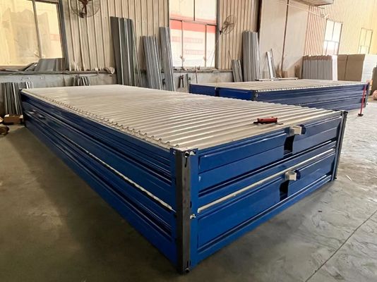 Bequem 20ft Klappbehälterhaus für bewegliche Büros und Klapplager