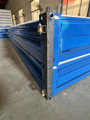 Bequem 20ft Klappbehälterhaus für bewegliche Büros und Klapplager