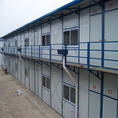 Modernes K-Typen-Leichtstahlhaus mit PVC-Schiebefenster