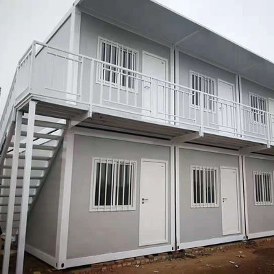 Flatpack Containerhaus mit MGO-Blattboden robust Wetterbeständig