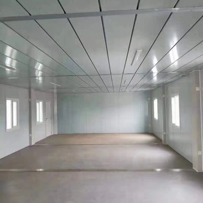 Flatpack Containerhaus mit MGO-Blattboden robust Wetterbeständig
