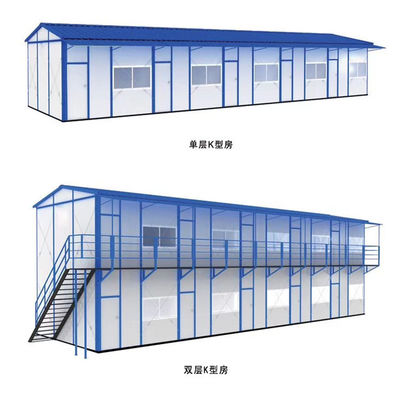 Flatpack Containerhaus mit MGO-Blattboden robust Wetterbeständig