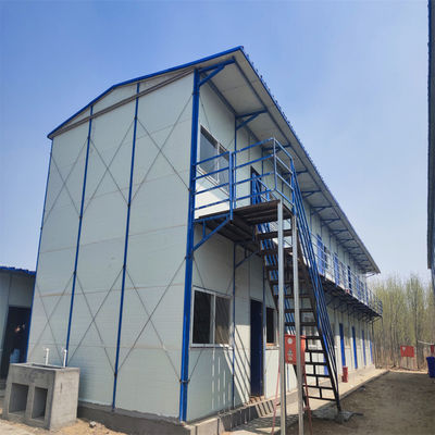 Modernes K-Typen-Leichtstahlhaus mit PVC-Schiebefenster