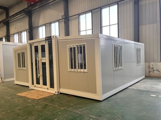 Galvanisierter Stahlrahmen REACHTOP 2 Schlafzimmer Klappcontainerhaus mit Holzboden