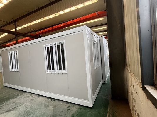 Galvanisierter Stahlrahmen REACHTOP 2 Schlafzimmer Klappcontainerhaus mit Holzboden