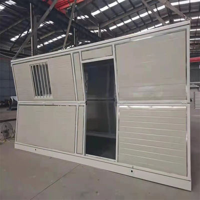 Einfach zusammenklappbare Prefab Container-Häuser aus Stahl Luxus-Container-Häuser für Bürogebäude