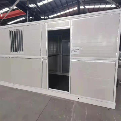 Einfach zusammenklappbare Prefab Container-Häuser aus Stahl Luxus-Container-Häuser für Bürogebäude