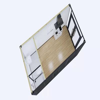 18 mm MGO-Board-Boden Prefab Flat Pack Containerhaus für die Effizienz des Home Office