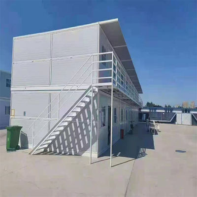 Einfach zusammenklappbare Prefab Container-Häuser aus Stahl Luxus-Container-Häuser für Bürogebäude