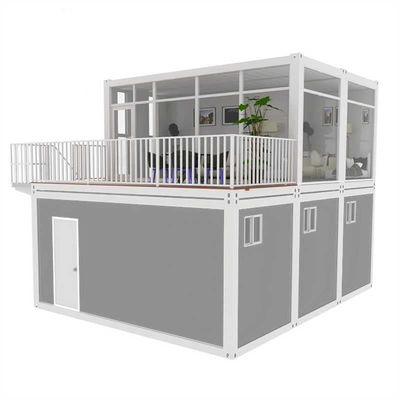 18 mm MGO-Board-Boden Prefab Flat Pack Containerhaus für die Effizienz des Home Office
