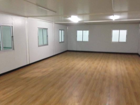 18 mm MGO-Board-Boden Prefab Flat Pack Containerhaus für die Effizienz des Home Office