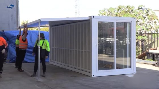 Stahl Tür Mobil Wohn Containerhaus für kundenspezifische Prefab erweiterbar