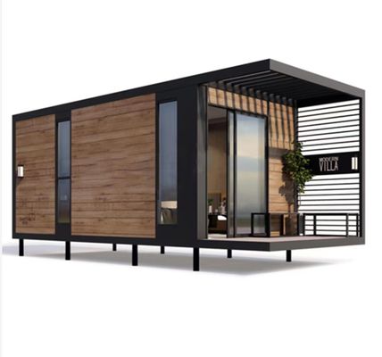 Live Light Villa Vorgefertigtes Mobilhaus mit Stahl und Sandwichbrett