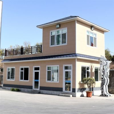 Live Light Villa Vorgefertigtes Mobilhaus mit Stahl und Sandwichbrett