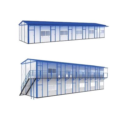 Werkstatt Lagerhaus Bau montiertes Containerhaus mit leichter Stahlkonstruktion