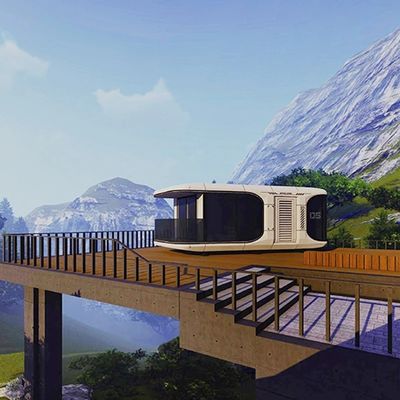 Prefabrizierte Krankenhauskapsel Hotel Containerhaus mit viktorianischem Design