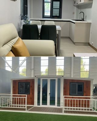 Familienhaus Luxus-erweiterbarer Prefab Container-Haus mit beweglichen und klappbaren Design
